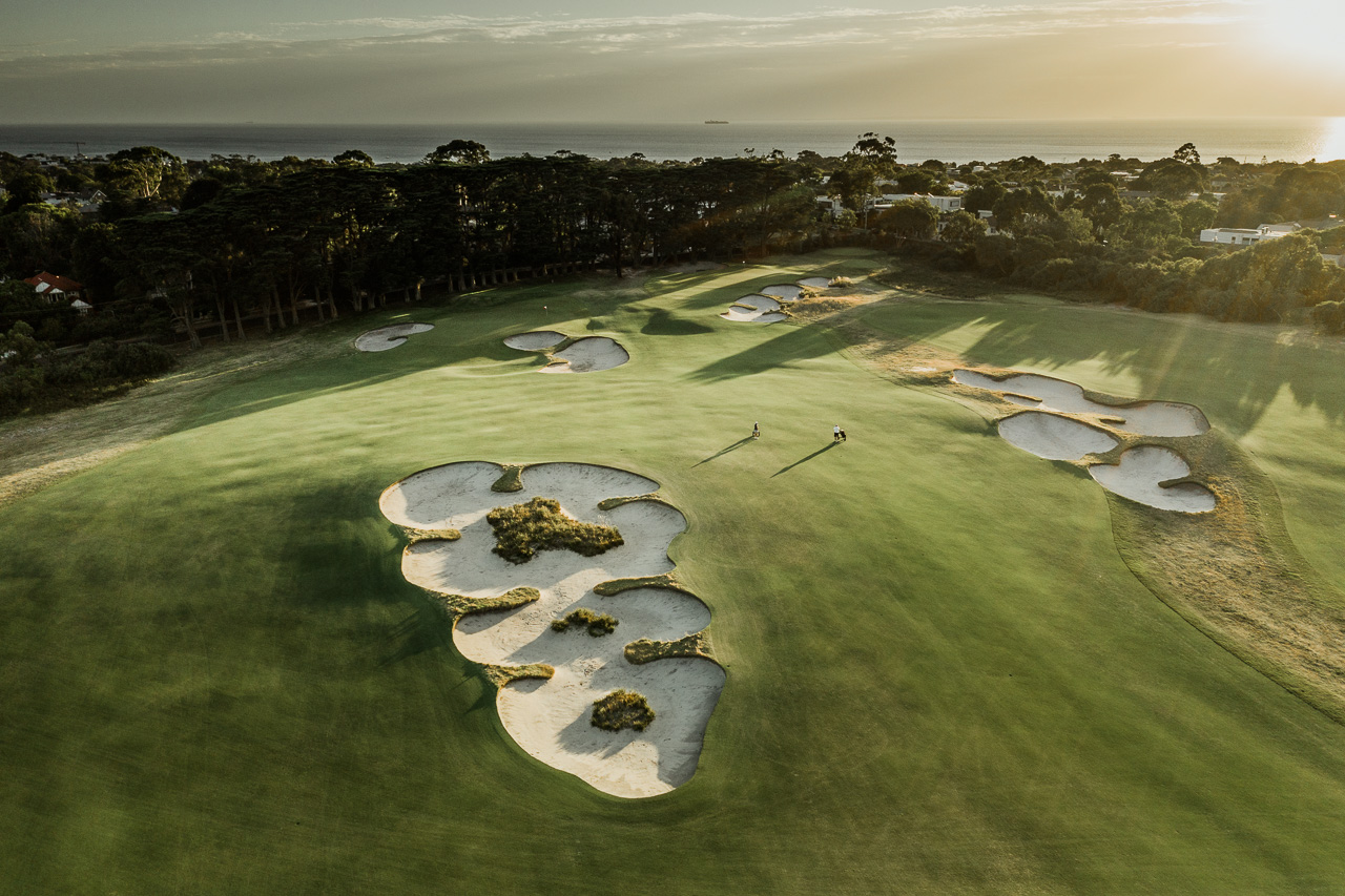Royal Melbourne golf course